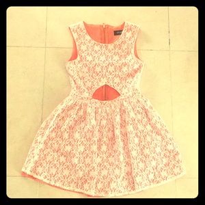 Minkpink Melon Skater Mini Dress